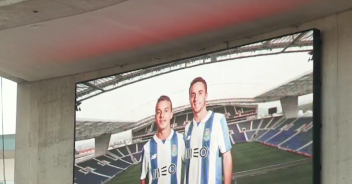 Diogo Zota: Tears in Dragao before the friendly Porto – Atletico