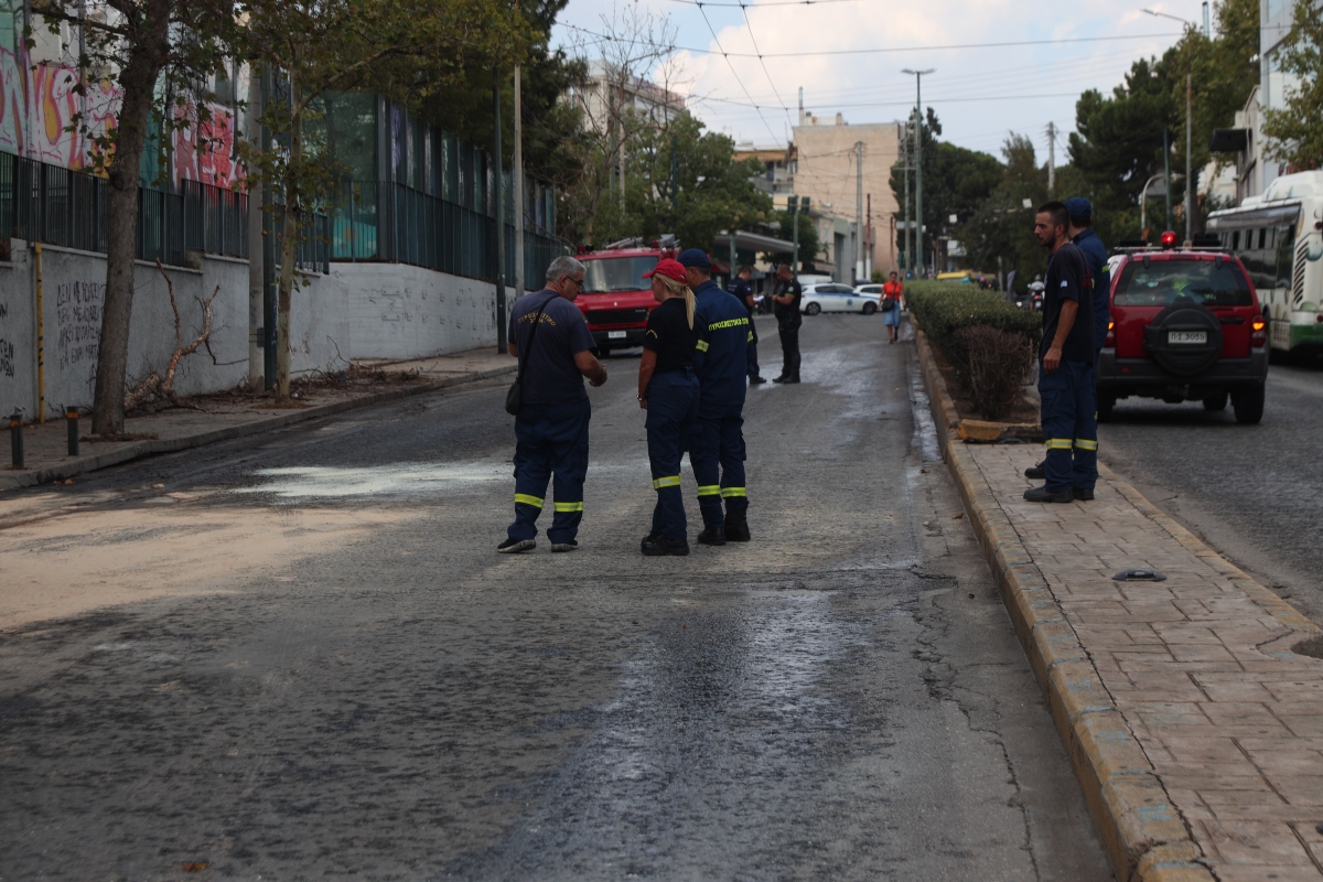Ατύχημα με πυροσβεστικό όχημα