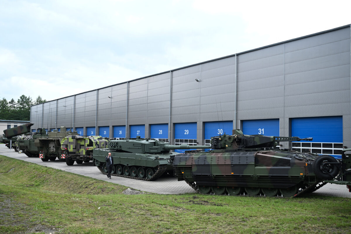 Εργοστάσιο της Rheinmetall με οπλισμούς