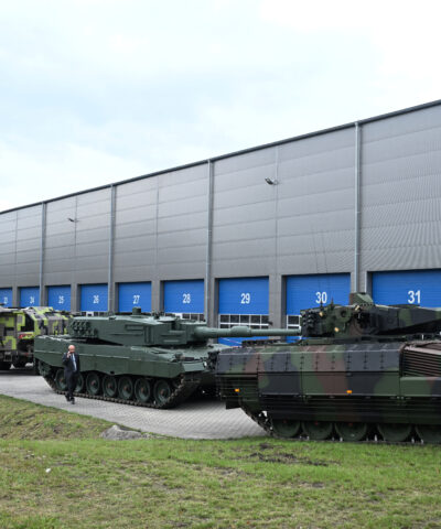 Εργοστάσιο της Rheinmetall με οπλισμούς