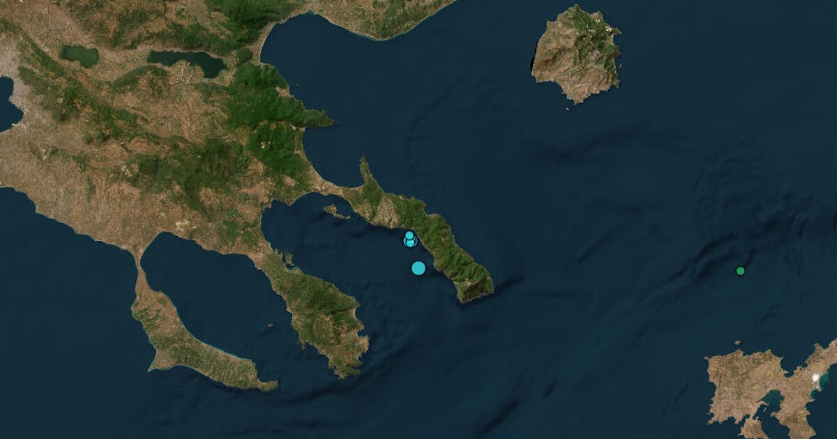 Earthquake 3.7 Richter on Mount Athos – Near Karyes the focus