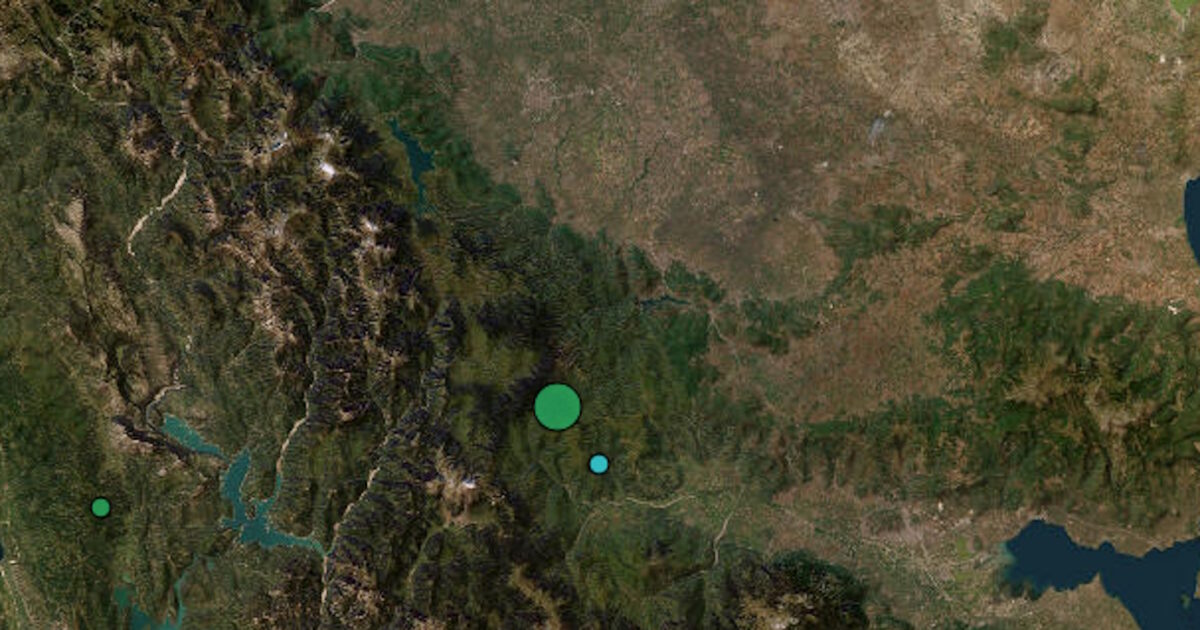 Earthquake 4.3 Richter near Karditsa – in the Rentina area the focus