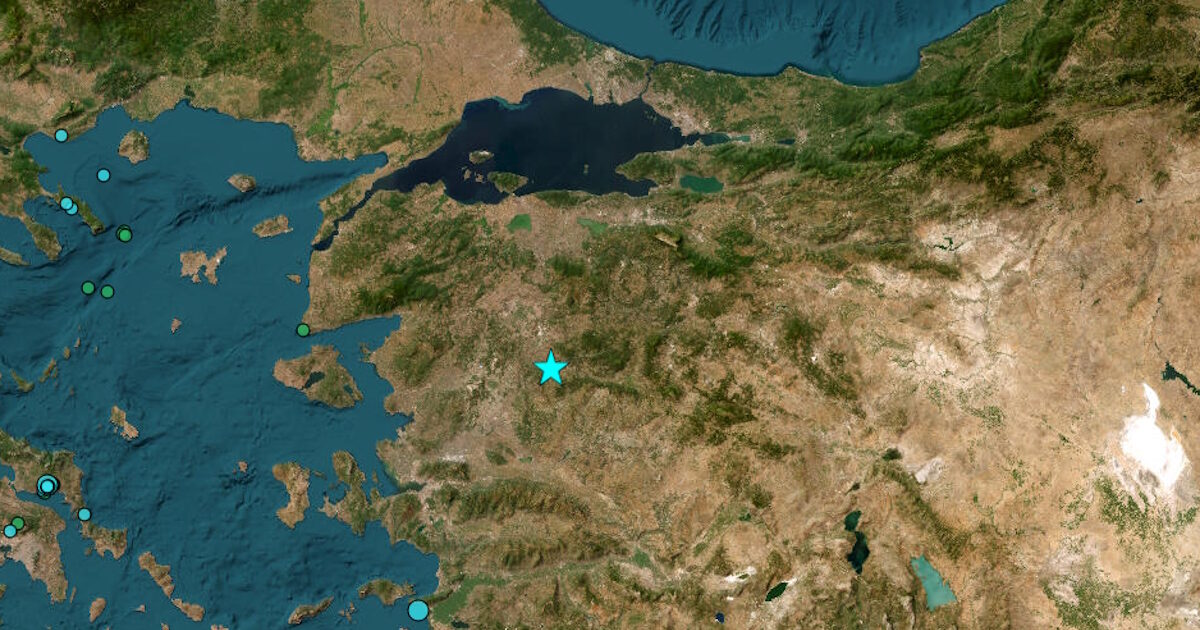 5.8 Richter earthquake in Turkey was felt in Lesvos