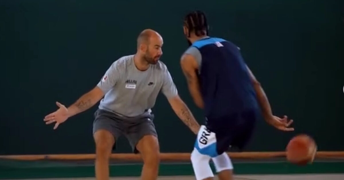National Basketball: Vassilis Spanoulis in the role of defensive