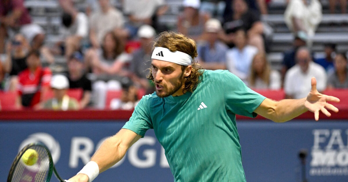 Stefanos Tsitsipas: On Saturday night his premiere in Cincinnati