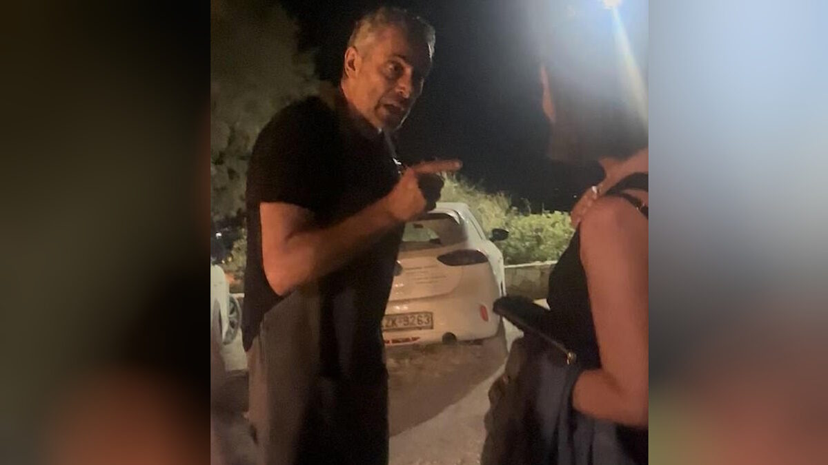Άγριο επεισόδιο μεταξύ Εβραίων και ιδιοκτήτη ταβέρνας στη Νάξο με αφορμή αυτοκόλλητα υπέρ της Παλαιστίνης – Δείτε βίντεο
