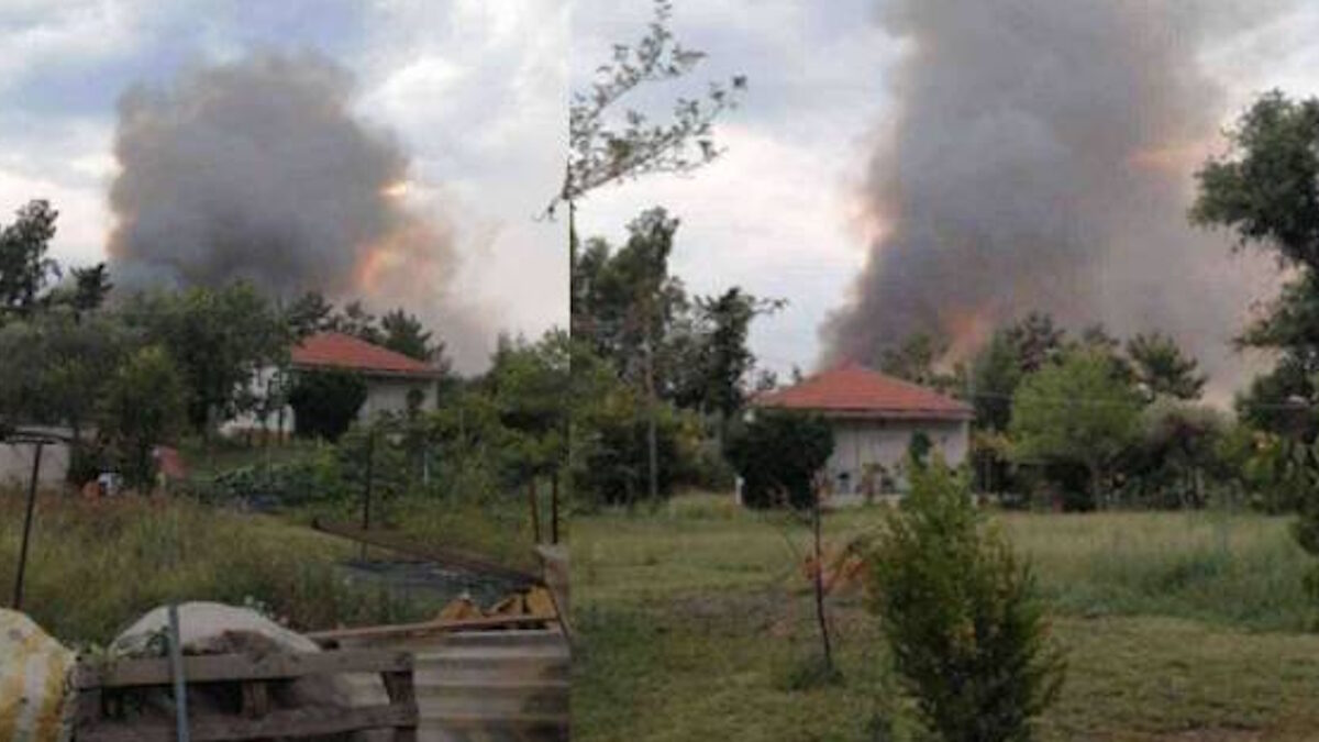 Φωτιά στη Θάσο