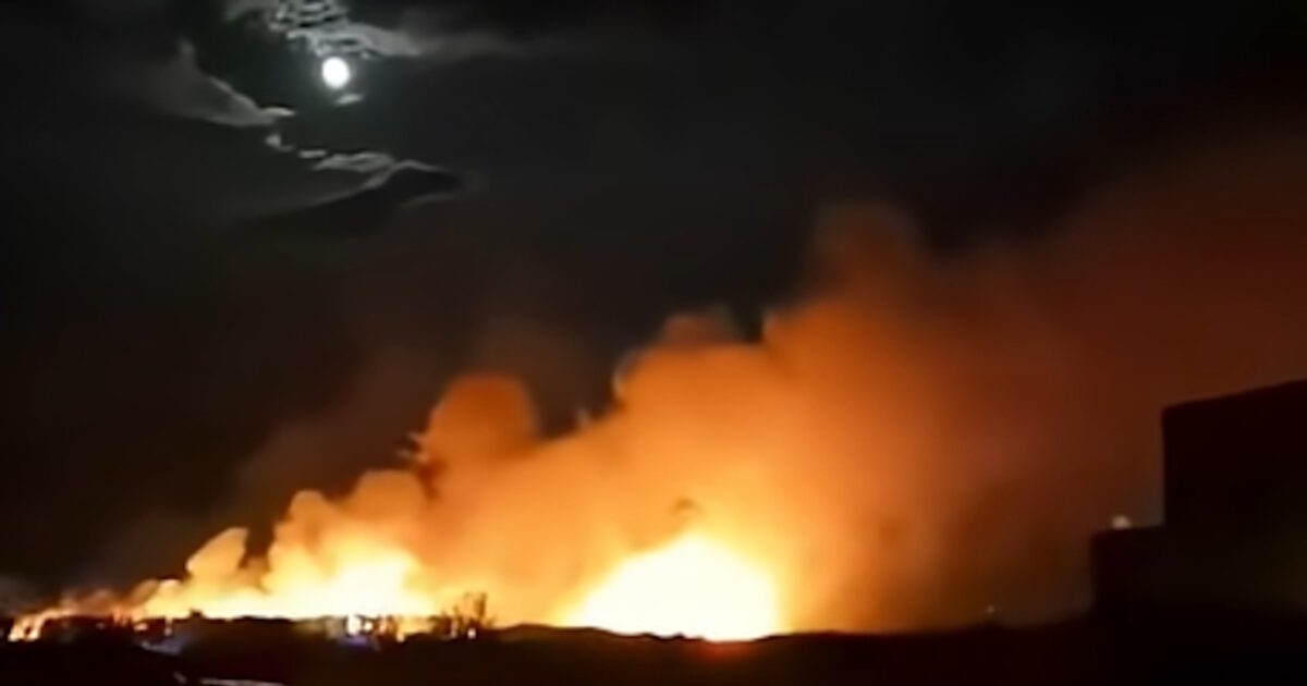Difficult Night with Great Fire in Thassos – Four Fronts with Main in Prinos