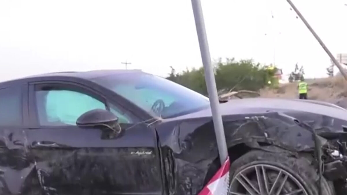 Η Porsche που προκάλεσε το τροχαίο