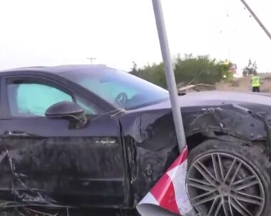 Η Porsche που προκάλεσε το τροχαίο