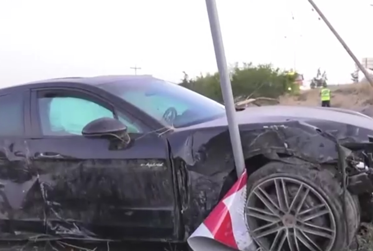 Η Porsche που προκάλεσε το τροχαίο