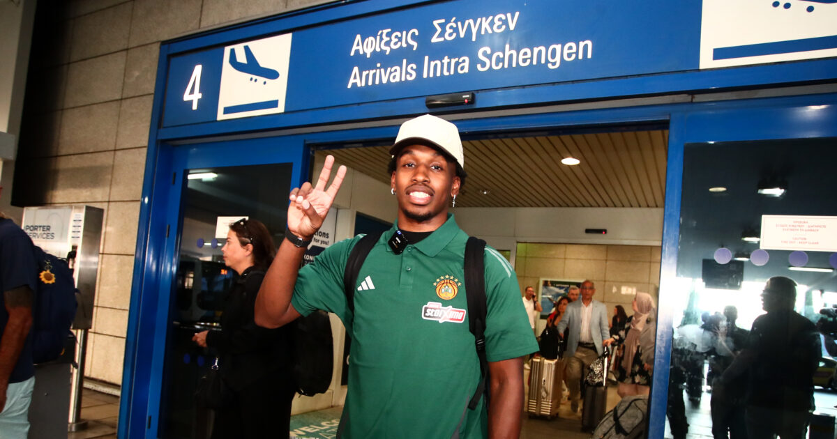 What Jay Shorts arrived in Athens for Panathinaikos: “Aim to bring home Euroleague”