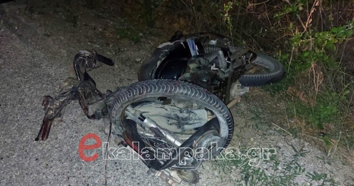 Car accident with a dead man in Kalambaka – images from the new tragedy on the asphalt