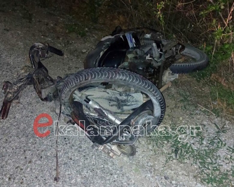 Τροχαίο με έναν νεκρό στην Καλαμπάκα – Εικόνες από τη νέα τραγωδία στην άσφαλτο