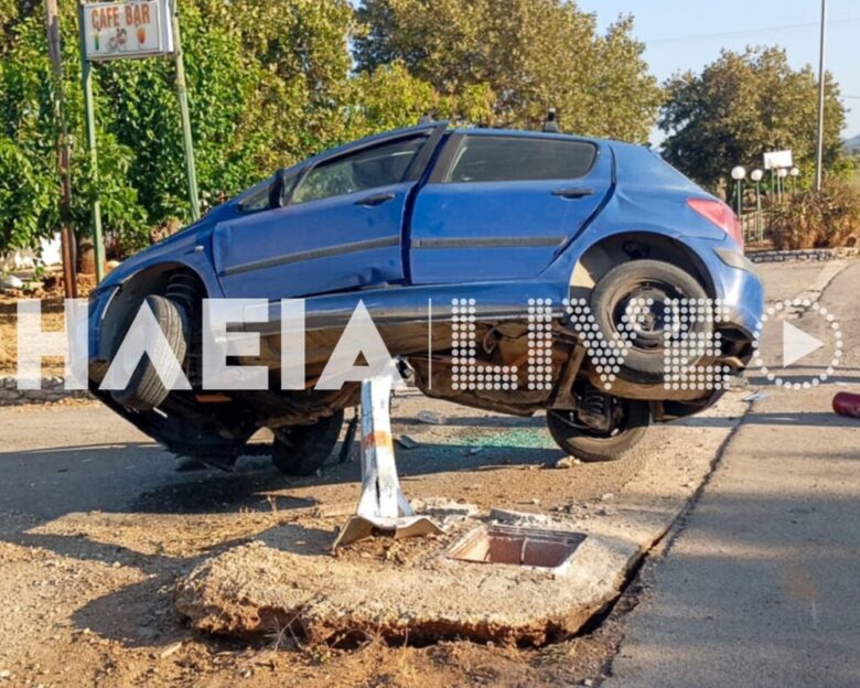 Τραγικό τροχαίο δυστύχημα με θύμα 75χρονο στην εθνική οδό Πύργου – Κυπαρισσίας: Το όχημα που οδηγούσε καρφώθηκε σε κολόνα φωτισμού