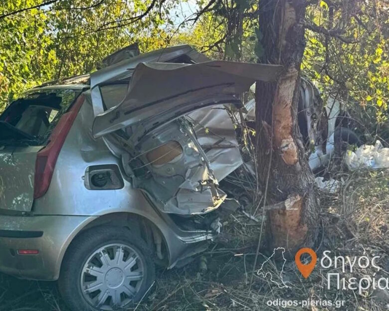 Πιερία: Διασωληνωμένη στο Ιπποκράτειο η 11χρονη από το τροχαίο – Θρήνος για την 9χρονη αδερφή της