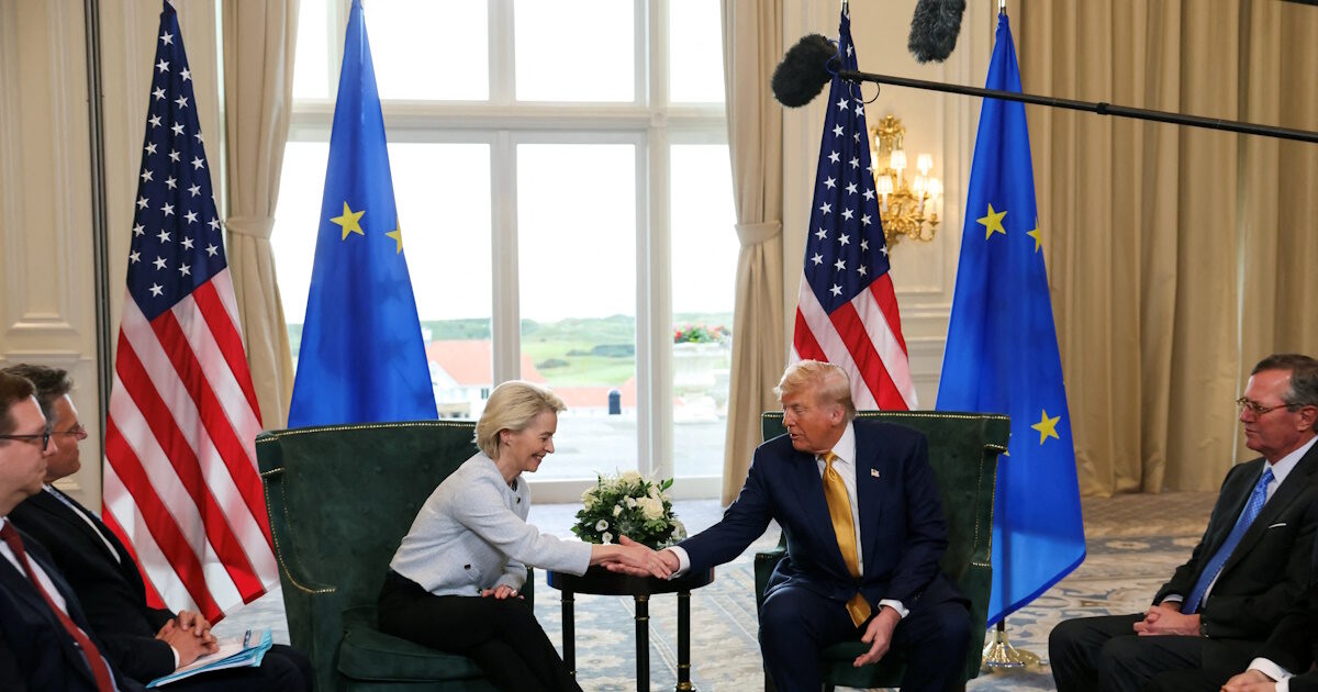In 15% US duties in Imports of cars, drugs and semiconductor EU – Official commitments to supply US weapons