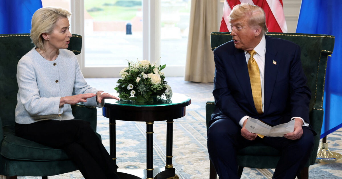 Politico: The century of humiliation for Europe may have already begun – the deal with Trump and the similarities of China’s subjugation to Britain
