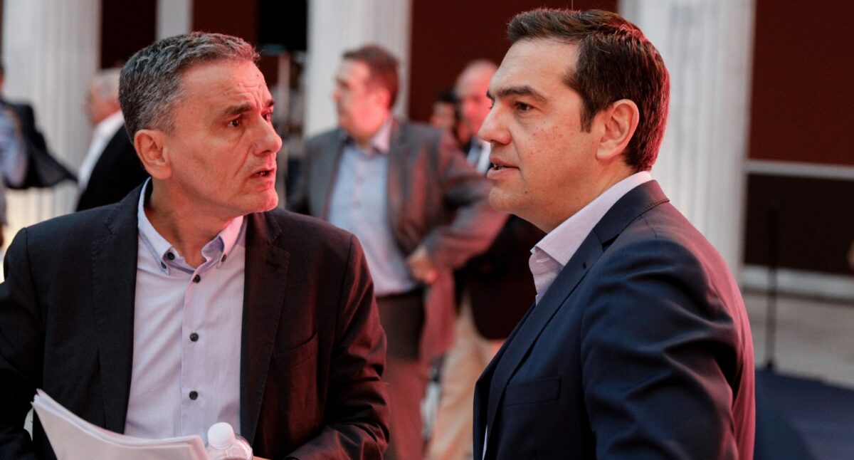 Ευκλείδης Τσακαλώτος και Αλέξης Τσίπρας