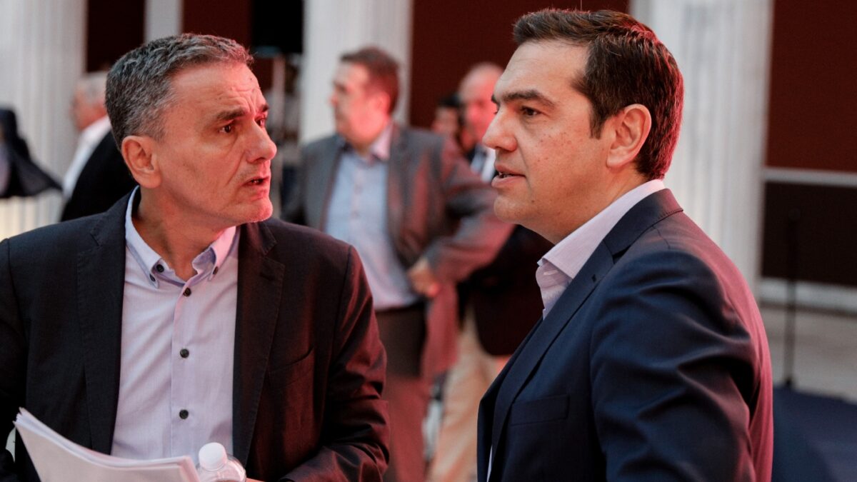 Ευκλείδης Τσακαλώτος και Αλέξης Τσίπρας
