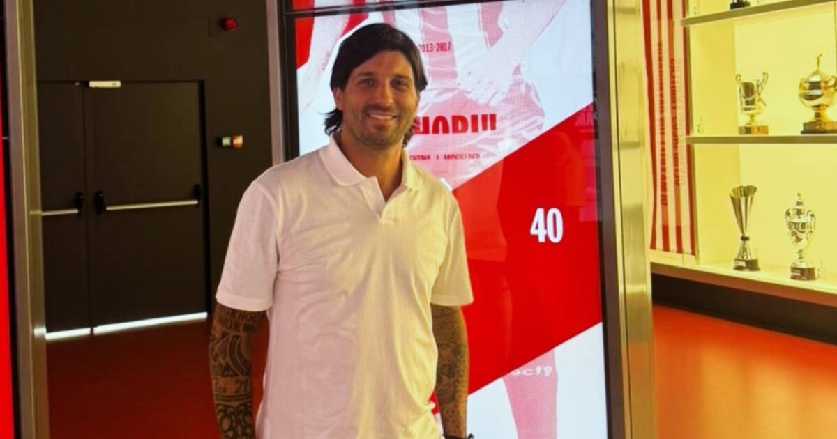 Chori Domingues visited the new Olympic Museum