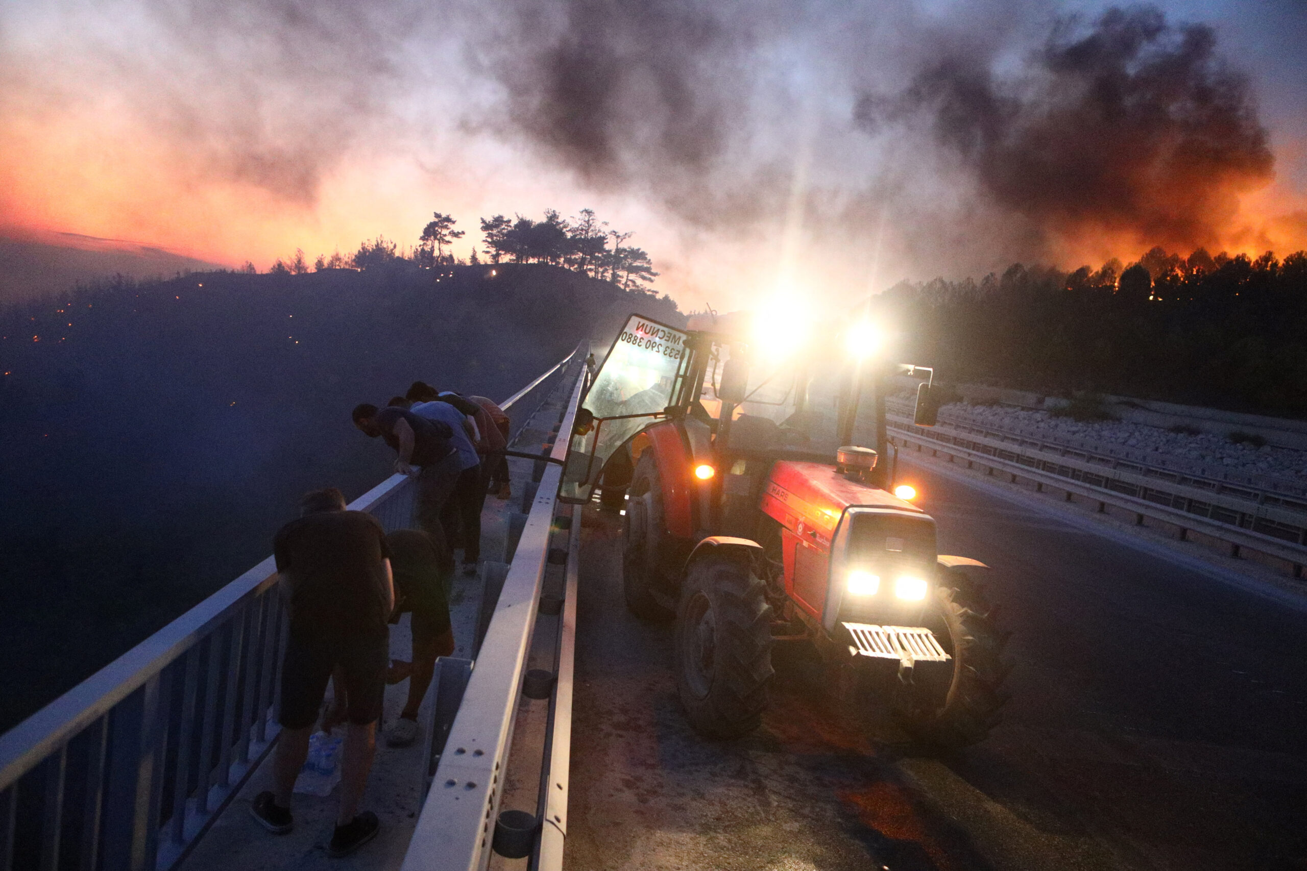 Fire in Turkey