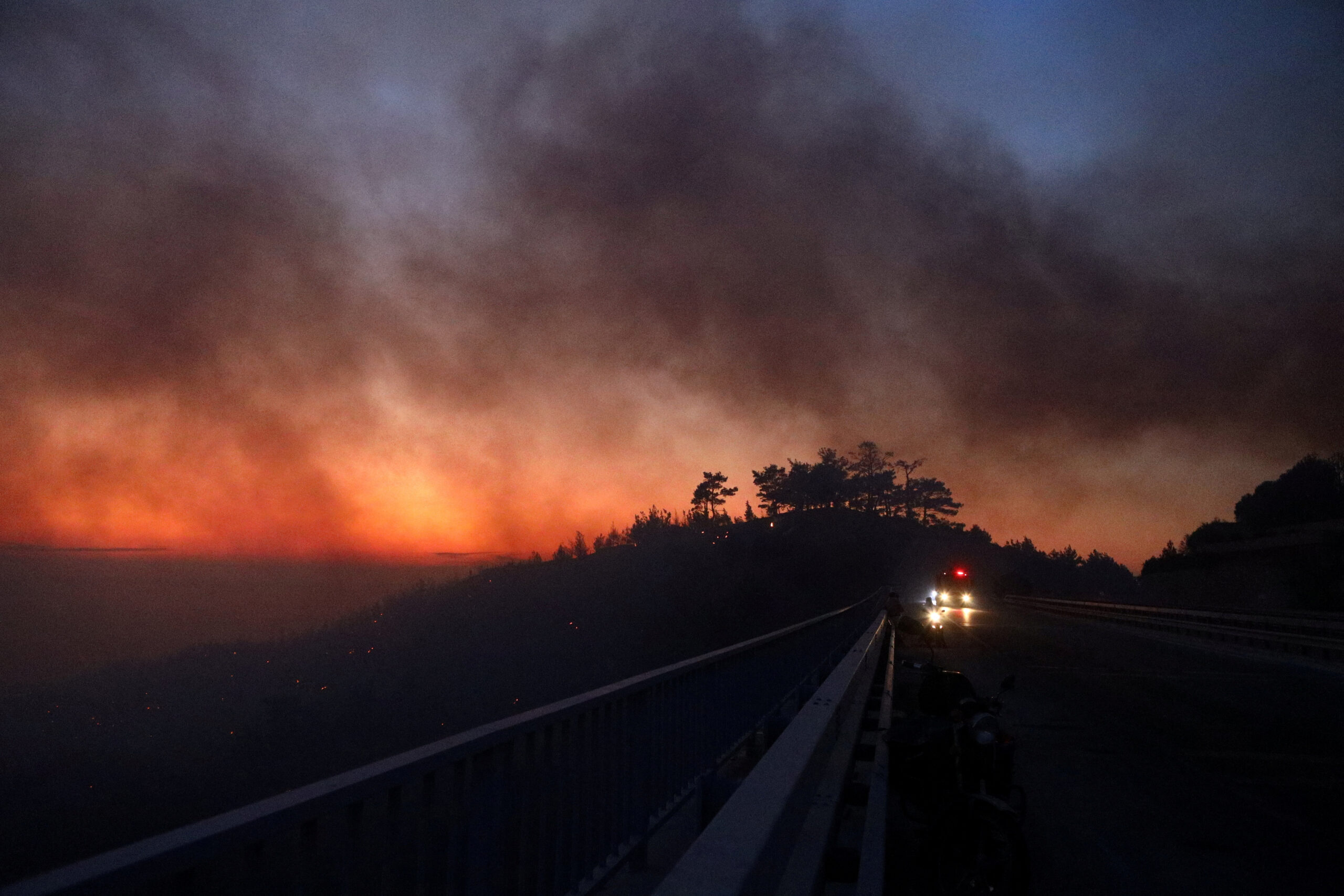Fire in Turkey