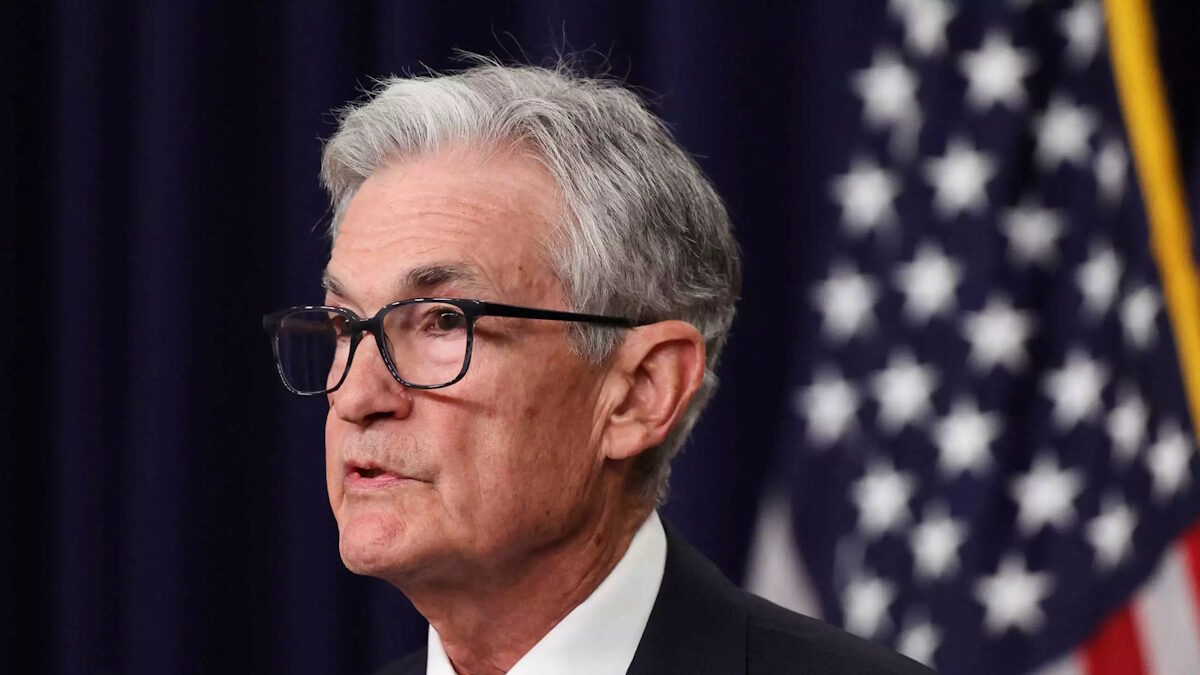 Federal Reserve Board Chairman Jerome Powell holds a press conference following a two-day meeting of the Federal Open Market Committee on interest rate policy in Washington, U.S., September 18, 2024.