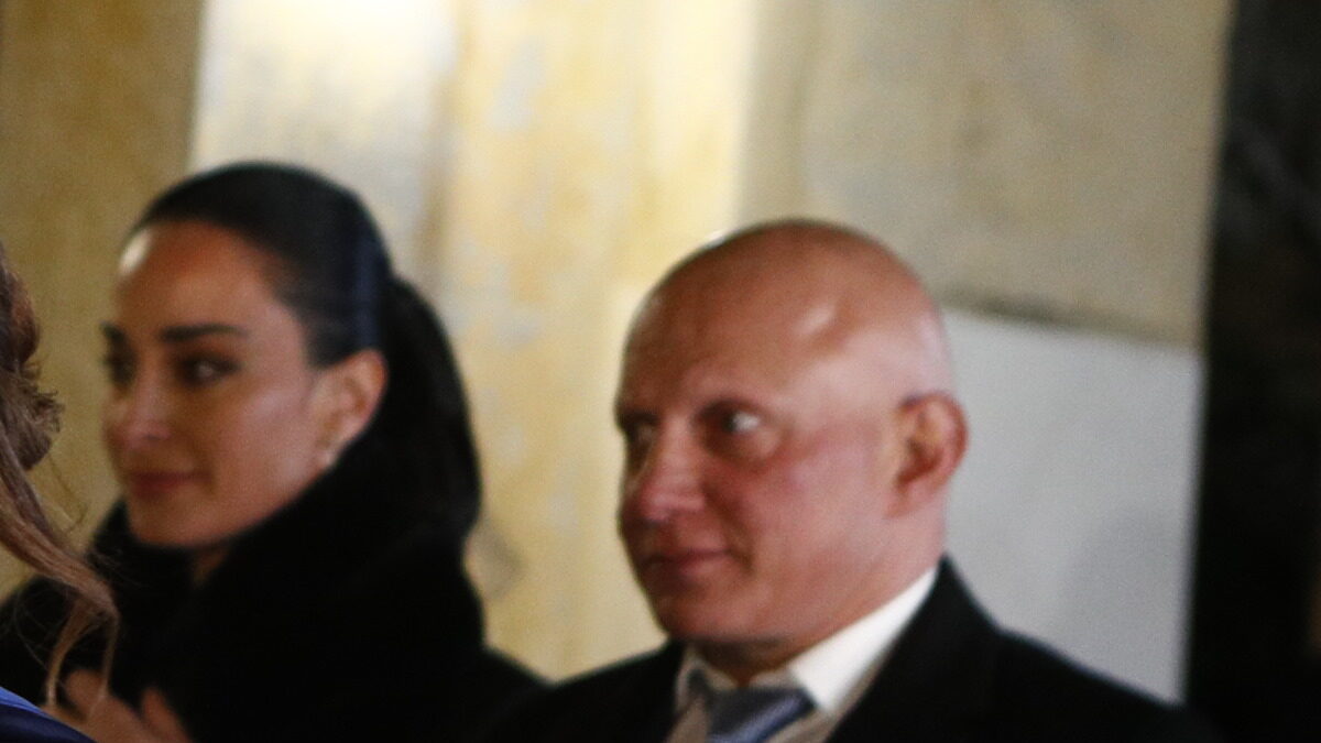Ο Παύλος Βαρδινογιάννης με την Κατερίνα Μπιρμπιλη Παπαδημητρίου