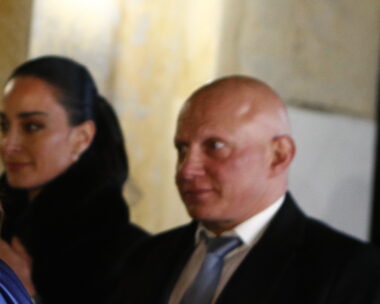 Ο Παύλος Βαρδινογιάννης με την Κατερίνα Μπιρμπιλη Παπαδημητρίου