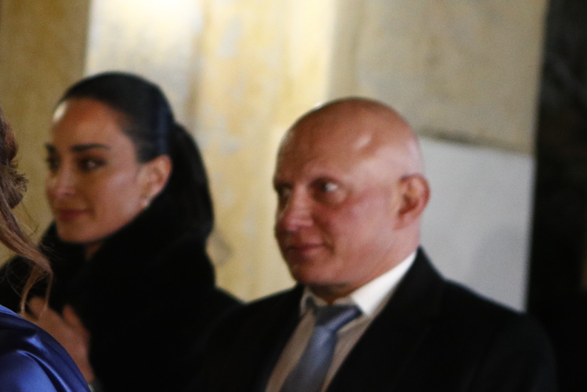 Ο Παύλος Βαρδινογιάννης με την Κατερίνα Μπιρμπιλη Παπαδημητρίου