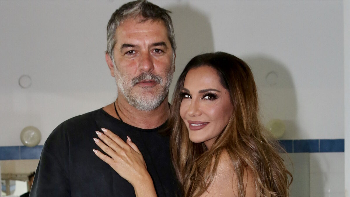 Βασίλης Μπισμπίκης και Δέσποινα Βανδή