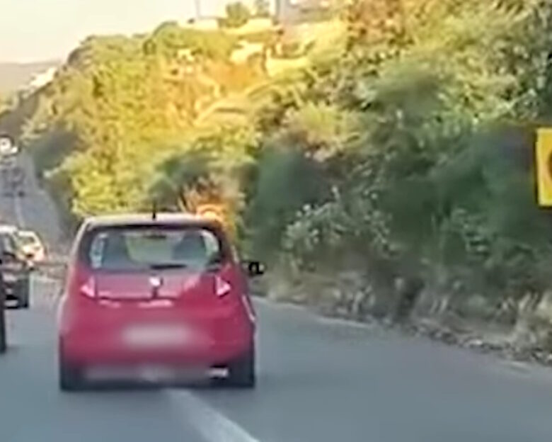 Κίνδυνος θάνατος στον ΒΟΑΚ: Προσπέρασε από δεξιά, «ουρά» από αυτοκίνητα