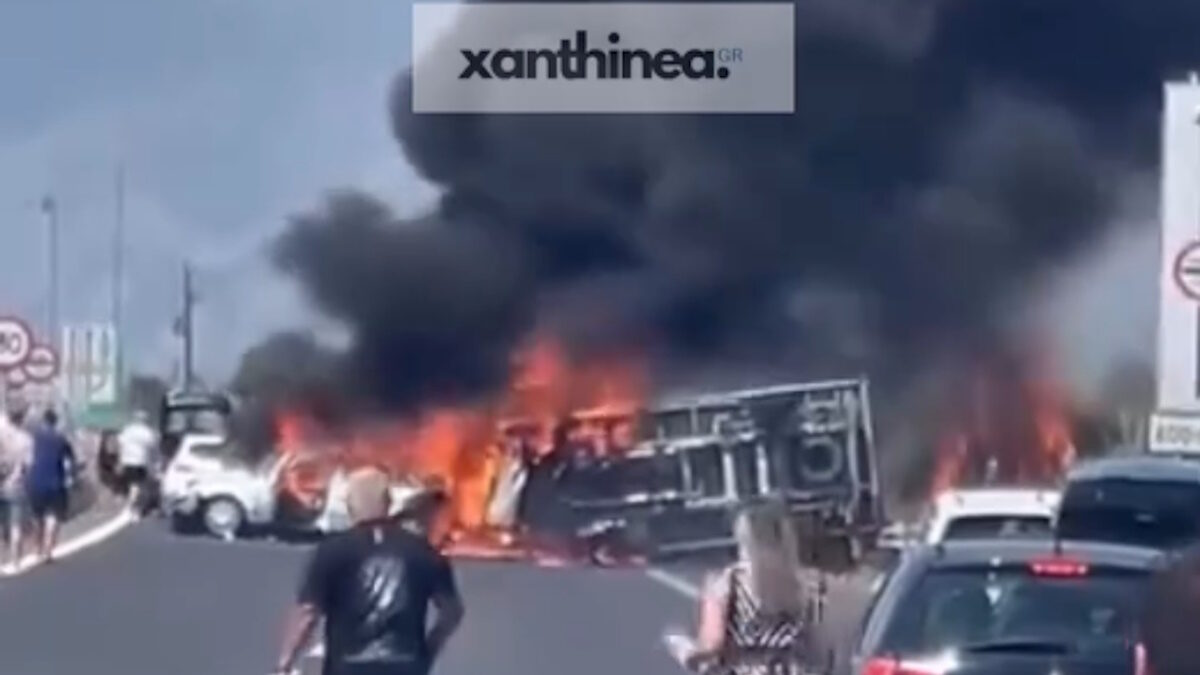 Τροχαίο στην Εγνατία