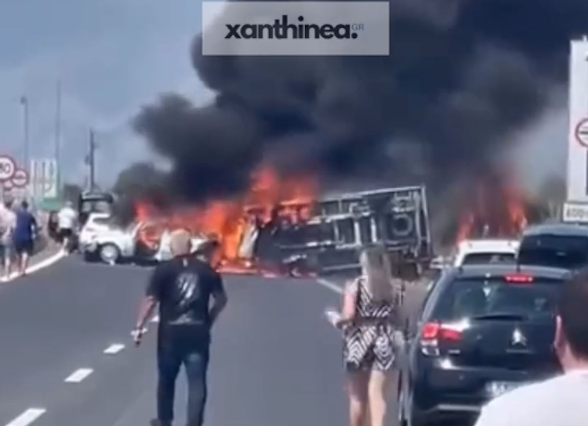 Τροχαίο στην Εγνατία