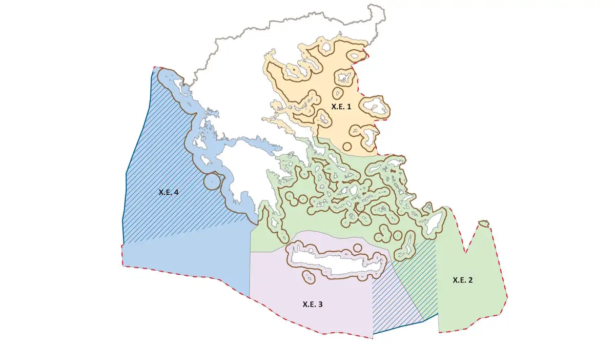 Χάρτης Θαλάσσιου Χωροταξικού Σχεδιασμού