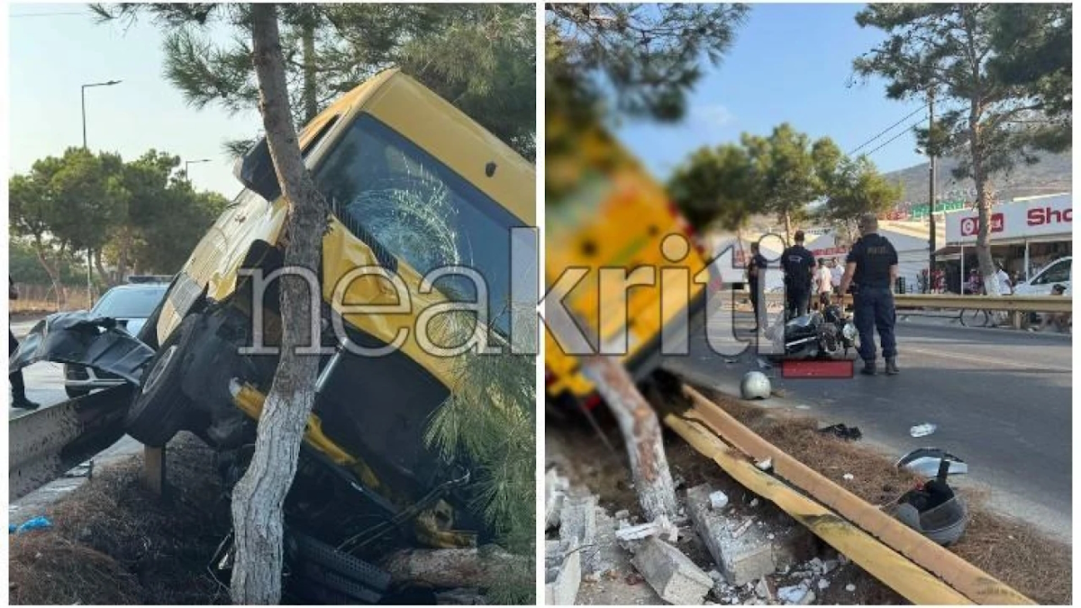 Θανατηφόρο τροχαίο στη Χερσόνησο Ηρακλείου Κρήτης