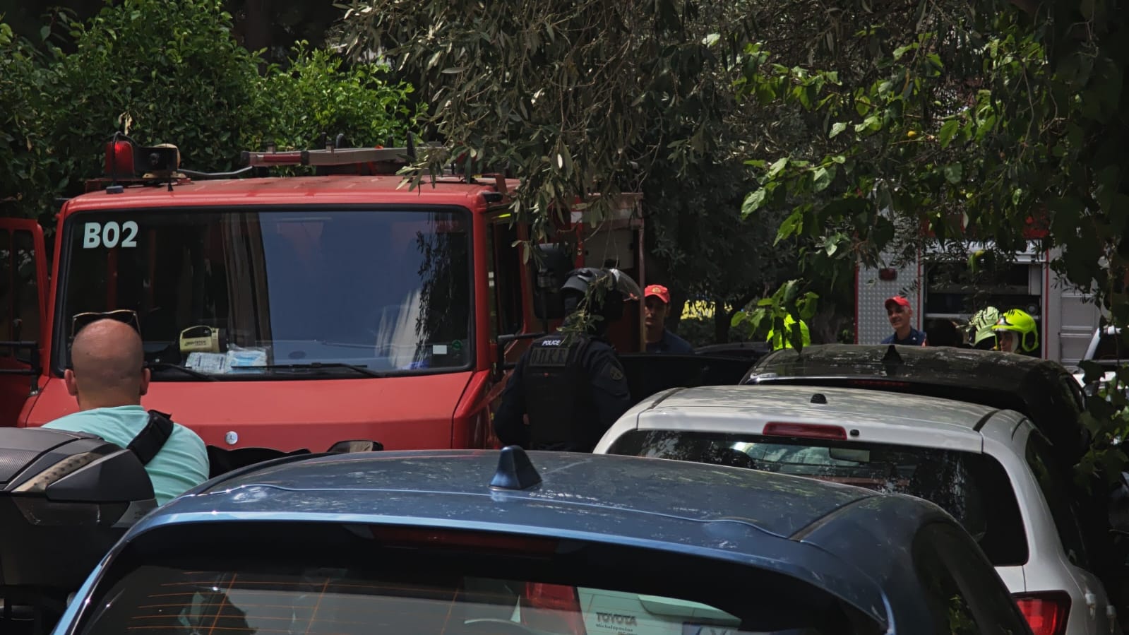 Αστυνομικοί στον Χολαργό