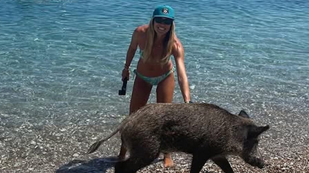 Η Μαριέττα Χρουσαλά σε εικόνα που δημοσιοποίησε στο Instagram