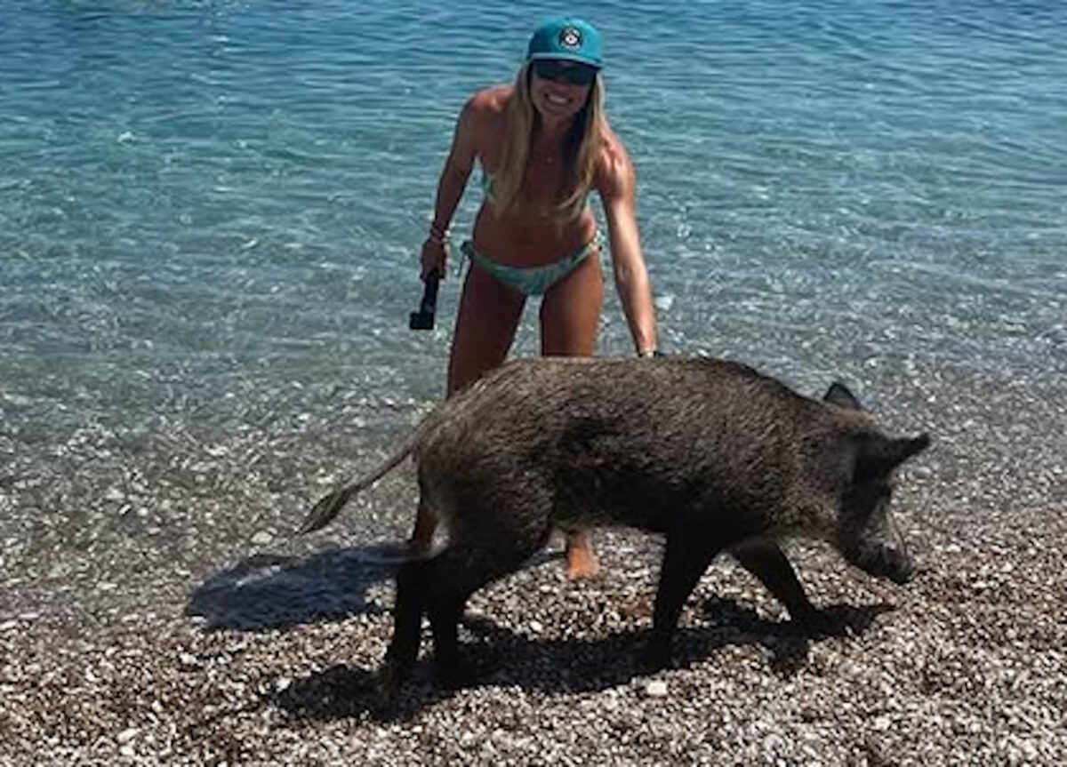 Η Μαριέττα Χρουσαλά σε εικόνα που δημοσιοποίησε στο Instagram