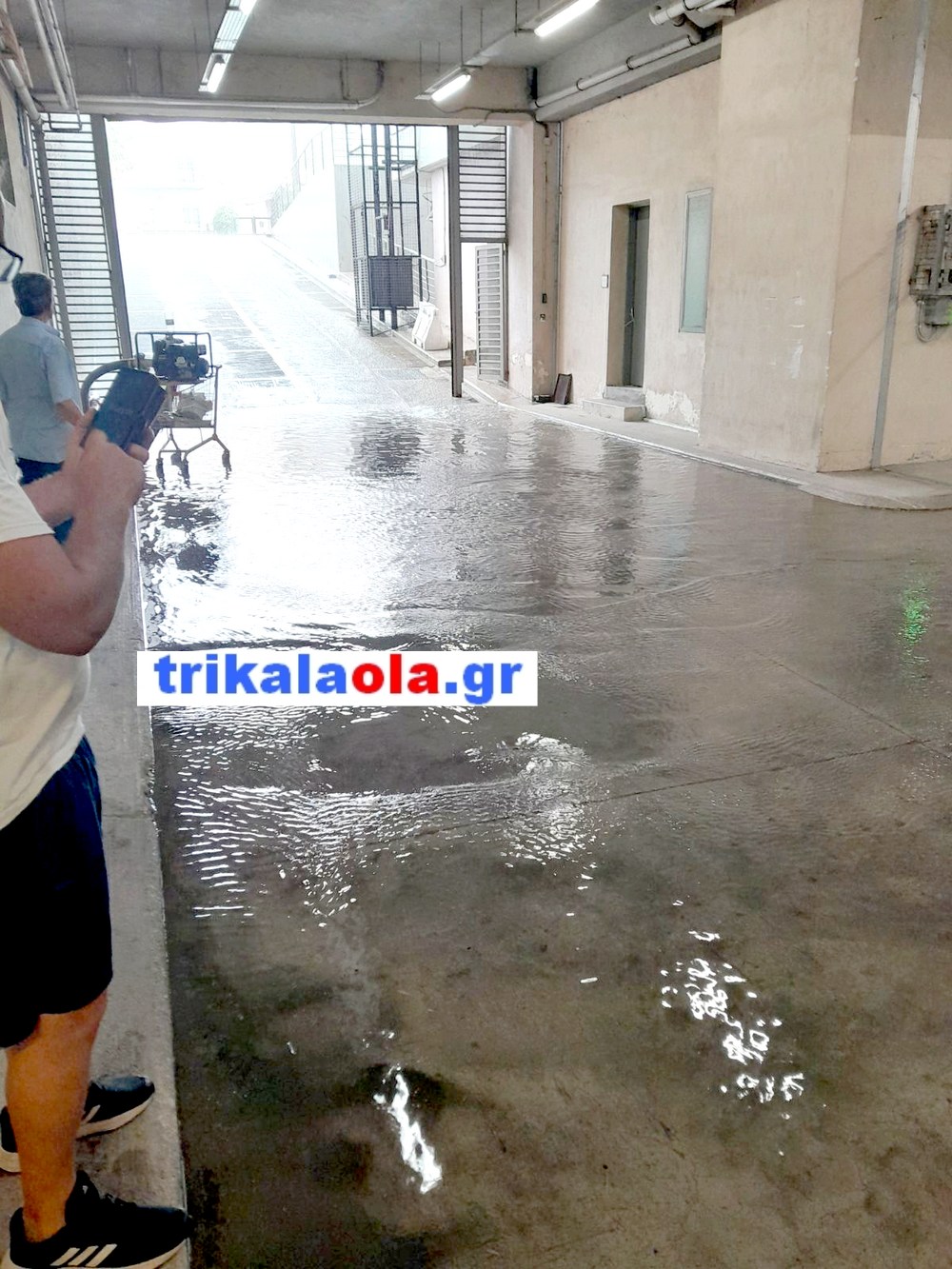 Πλημμύρισε το υπόγειο του νοσοκομείου