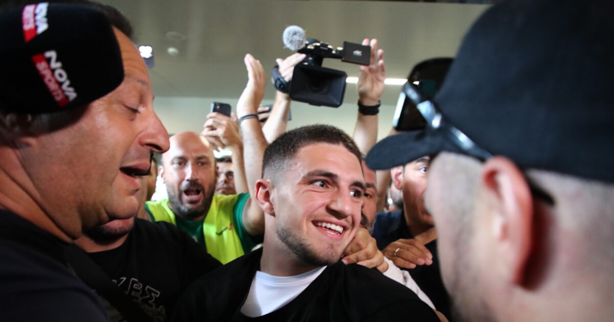 Christos Zafiris: PAOK’s video with the awesome reception