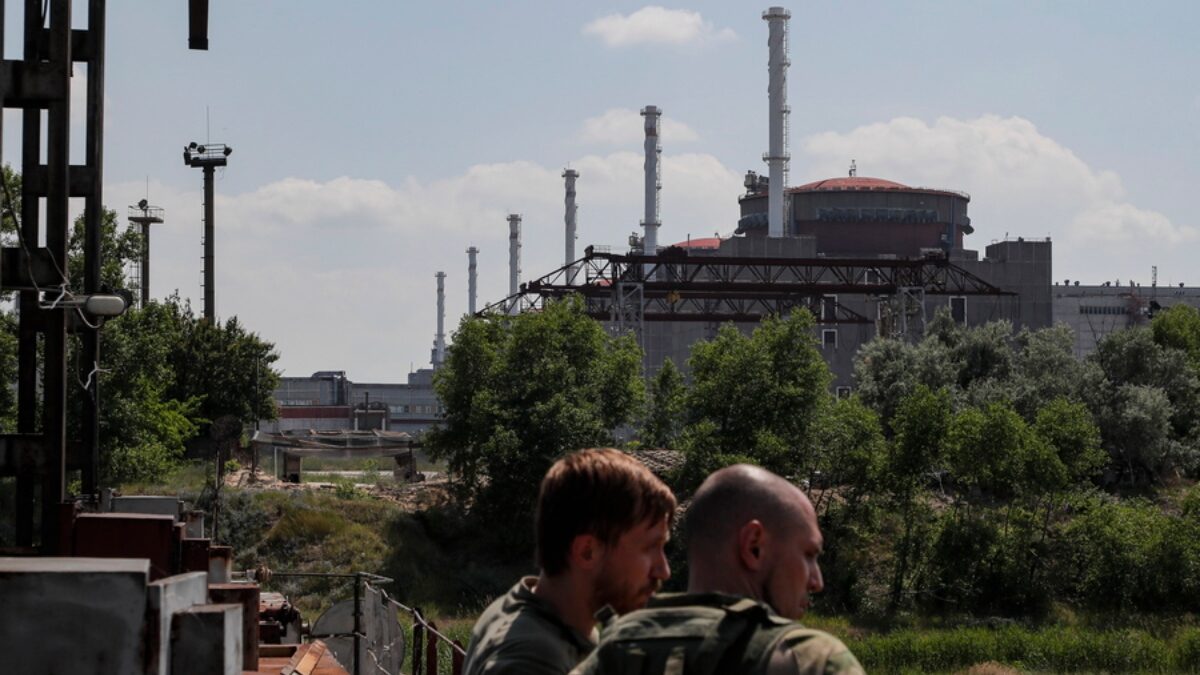 Ο πυρηνικός σταθμός της Ζαπορίζια