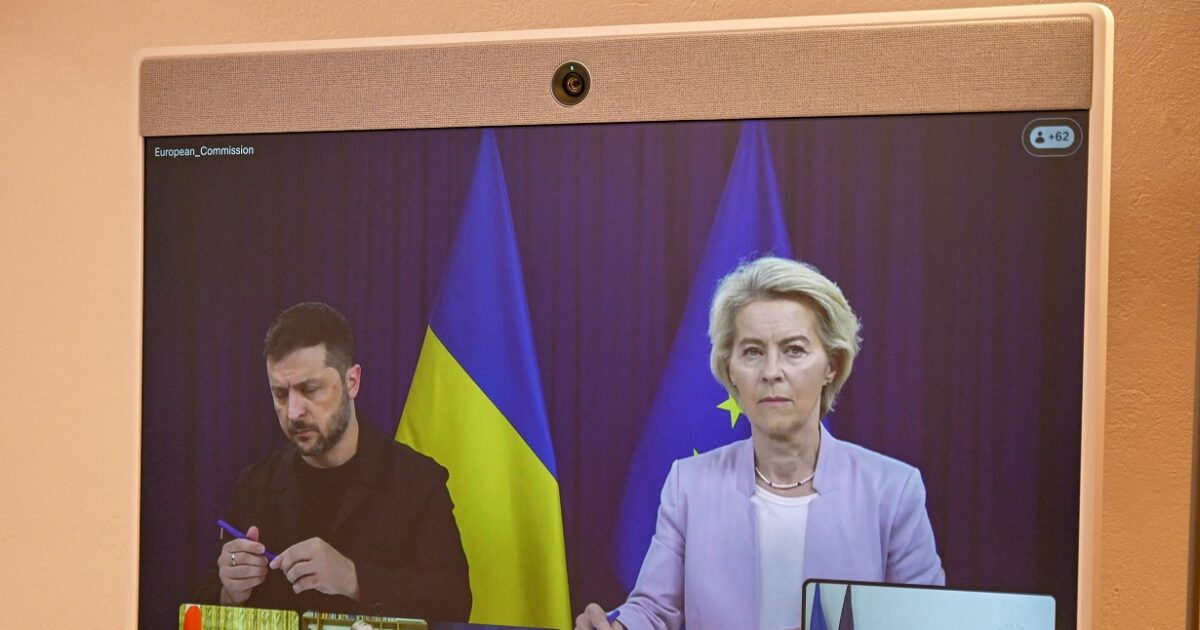 Completed the conference conference of European leaders with Volodimir Zelenski – depart for the US