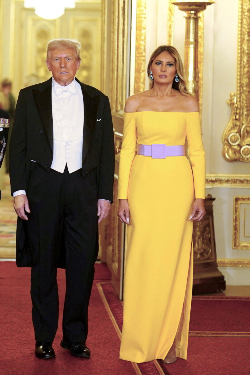 Melania dress was not considered appropriate for the occasion
