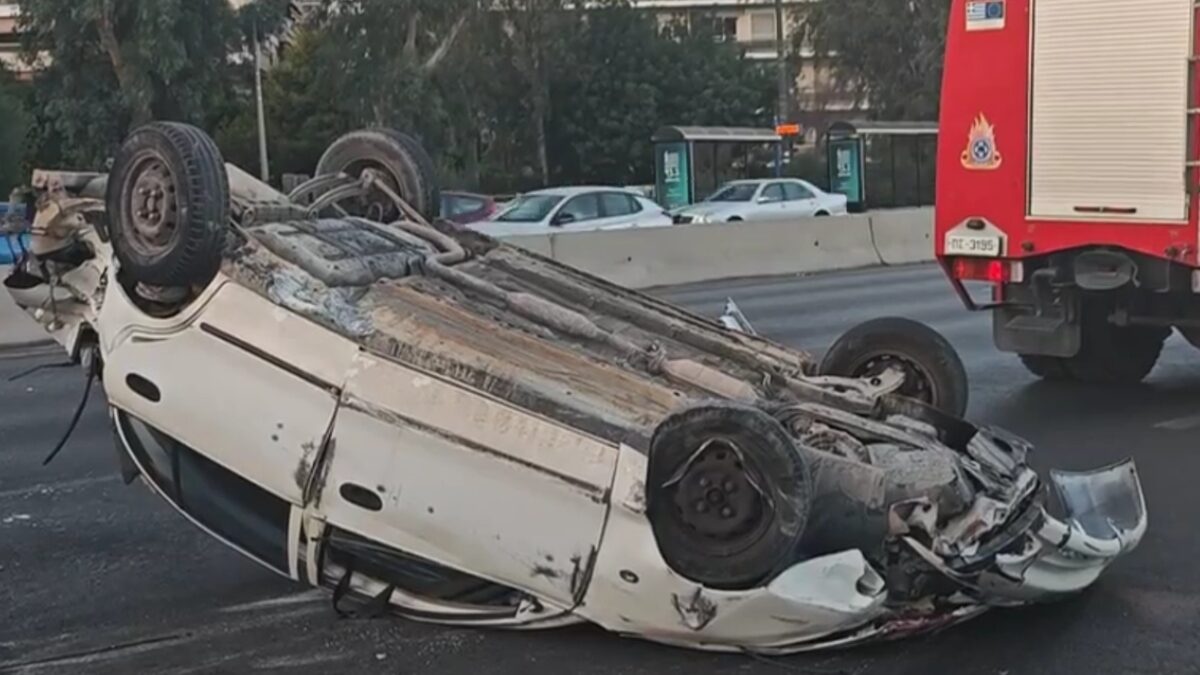 Το αυτοκίνητου του τραυματία