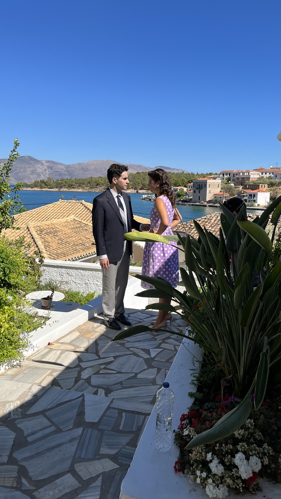 Ο Μιχάλης Πανάδης και η Δανάη Παππά