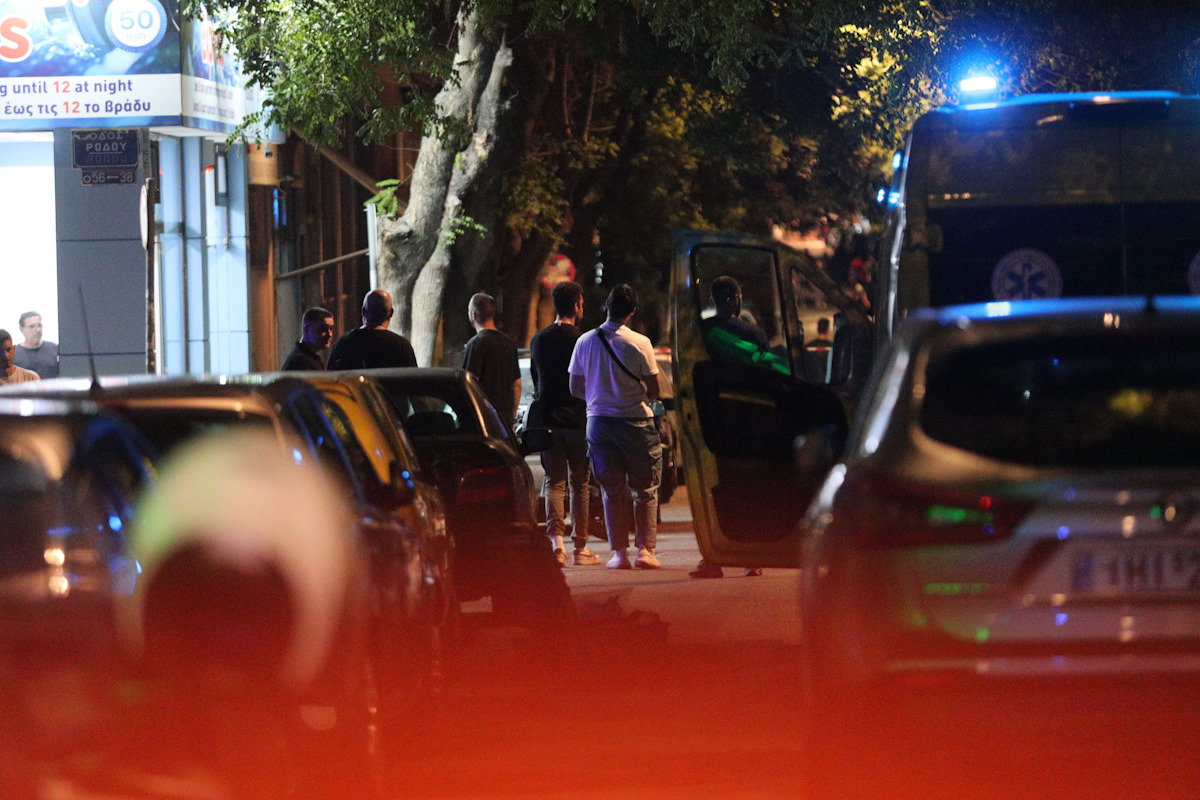 Το σημείο της δολοφονίας στον Άγιο Παντελεήμονα