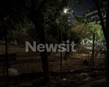 Το σημείο που βρέθηκε το μωρό