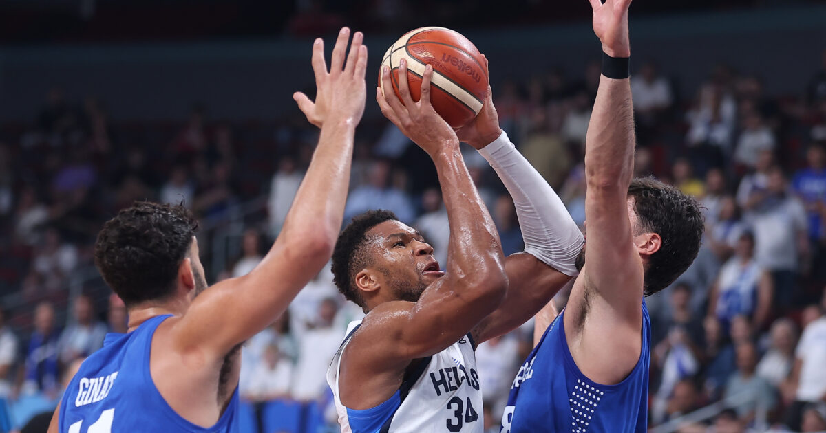 Greece – Israel: Yiannis Antetokounbos broke the Israelis with 21 points in the half